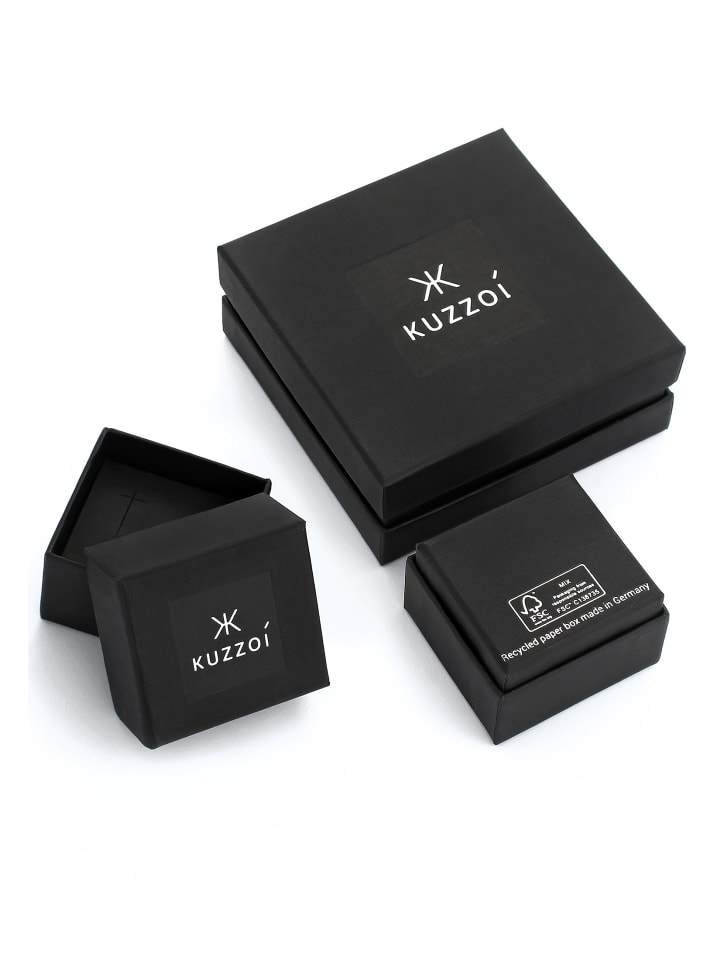 KUZZOI Schmuckset 925 Sterling Silber Geo in Silber günstig kaufen onesize