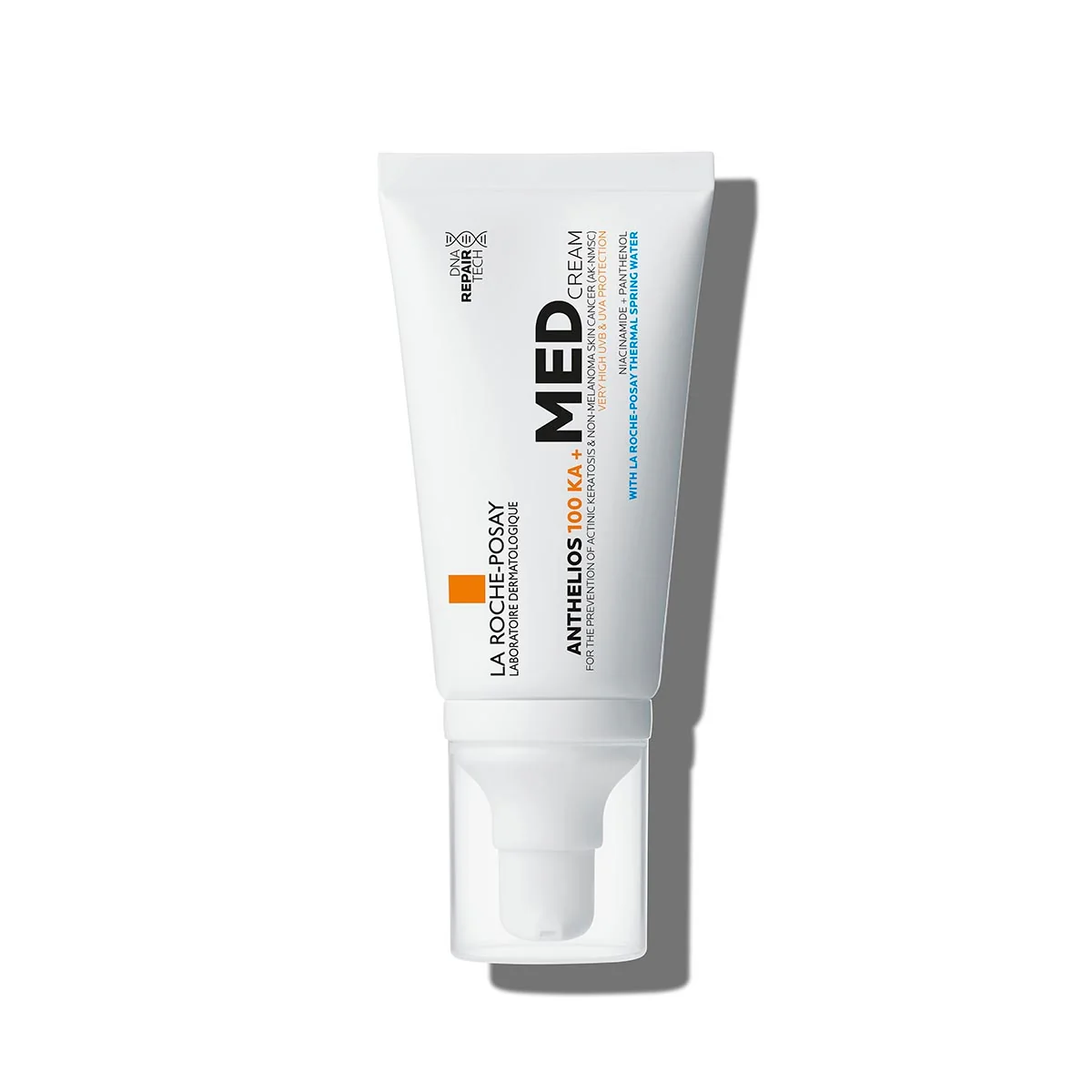 Anthelios 100 KA + srednje močna krema SPF50+ - Visoka zaščita pred soncem za obraz.