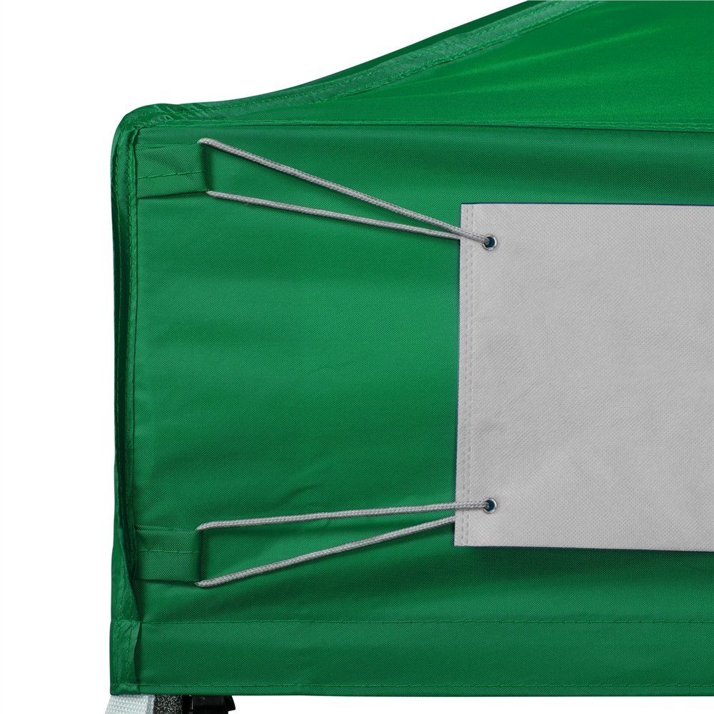 Yaheetech Faltpavillon, 3x3m Pavillon inkl. Tasche mit Rollen