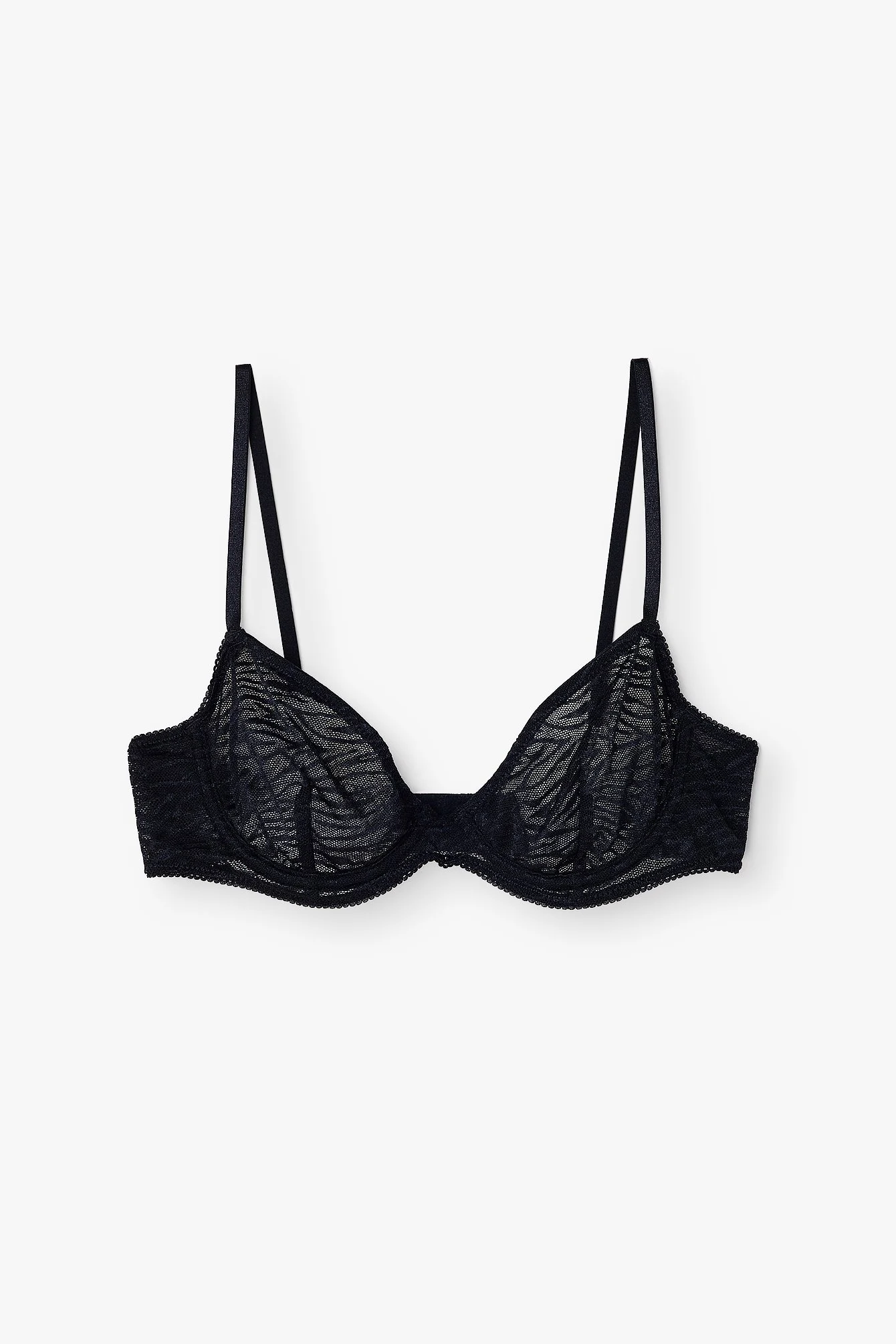 BH mit Animal-Print-Cups