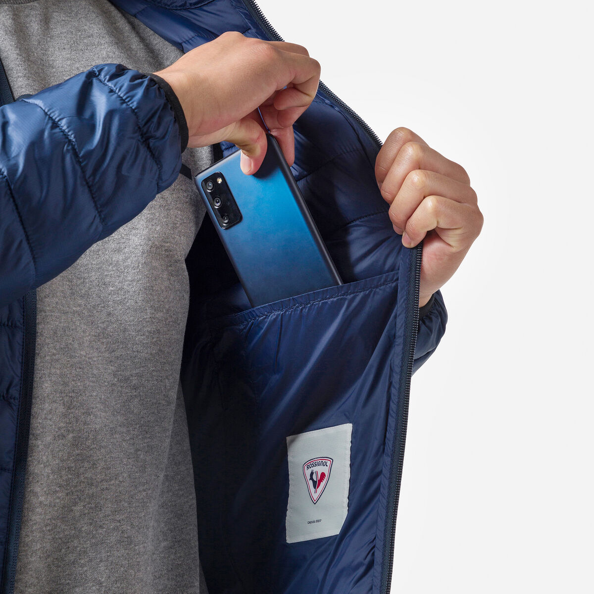 Isolierte Kapuzenjacke für Herren