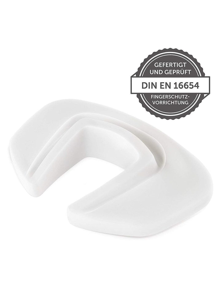 coona Türstopper und Finger-Klemmschutz 3er Pack - weiß in weiss günstig kaufen onesize
