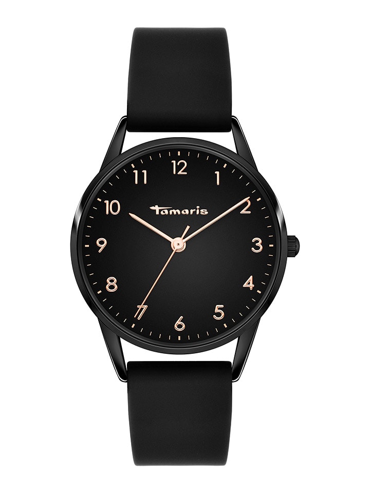 Tamaris Quarzuhr in Schwarz günstig kaufen onesize
