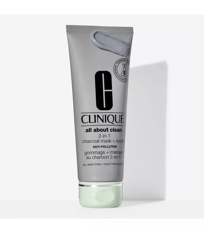 ALL ABOUT CLEAN GOMMAGE Masque Au Charbon 2-en-1