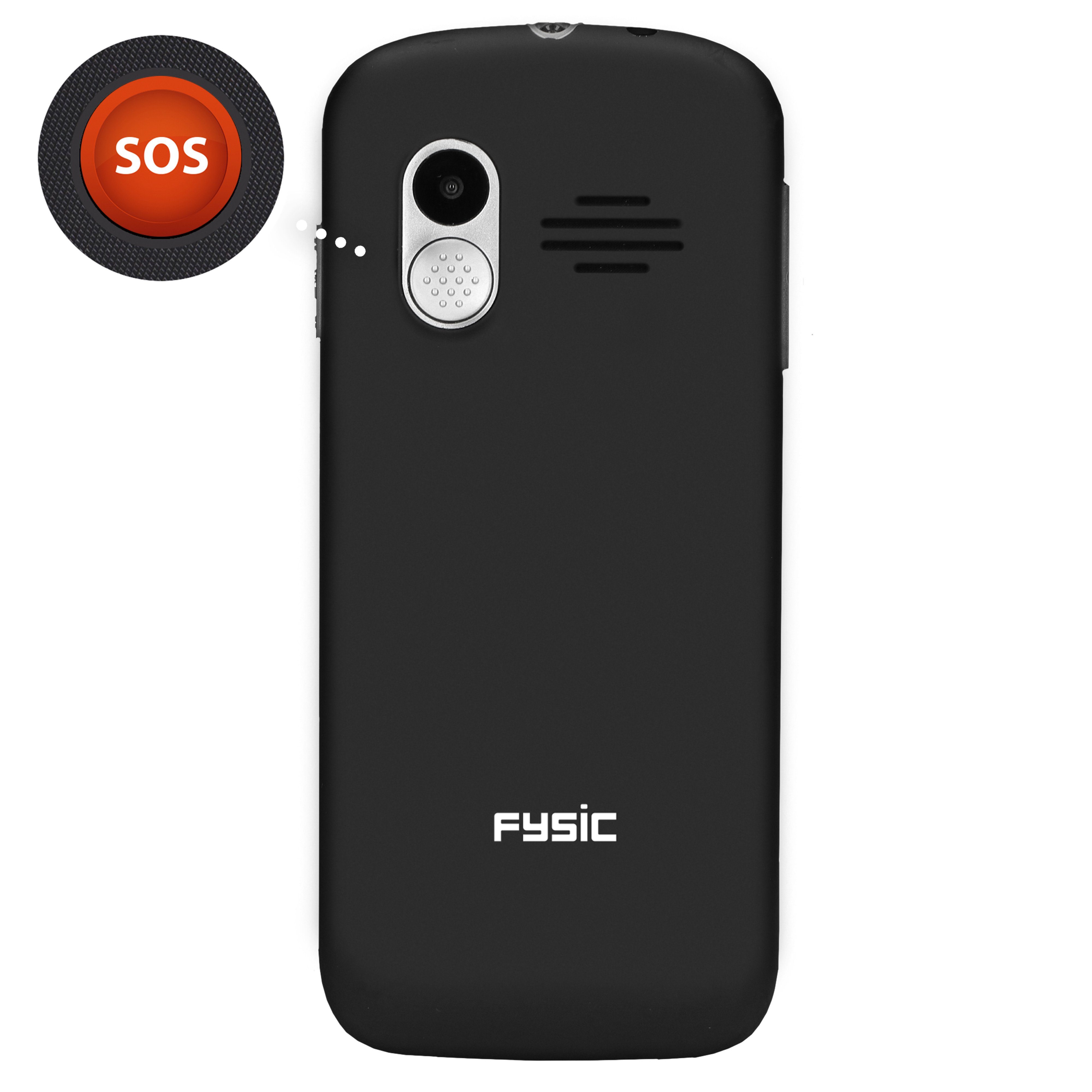 Fysic F10 Seniorenhandy (Mobiele Handy für Senioren mit Notruftaste - Seniorenhandy 4G)