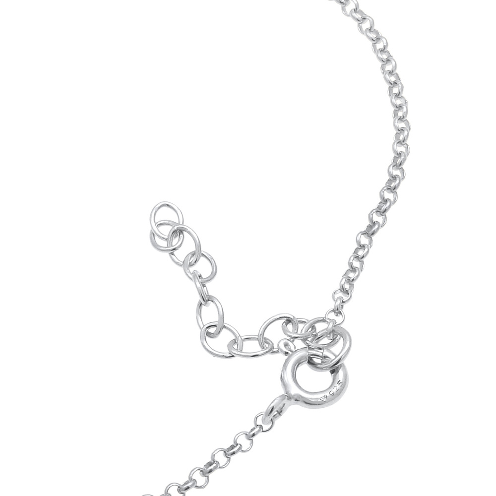 Elli Elli Bracelet Colliers pour femmes reliés en 925/1000 argent massif Bracelet