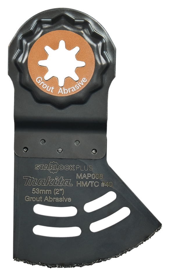 Lamă multifuncțională Makita Accessories B-66391 MAP008, freză diamantată cu imersie 53x40mm K40 Starlock Plus