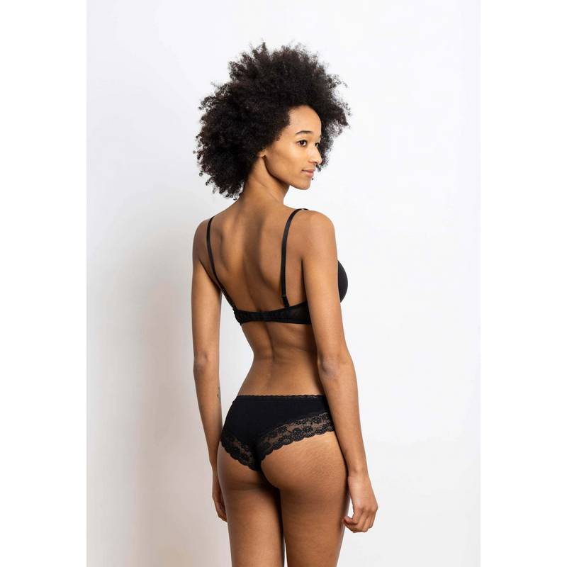 Snocks Slips mit Spitze aus Bio-Baumwolle Unterhose Damen