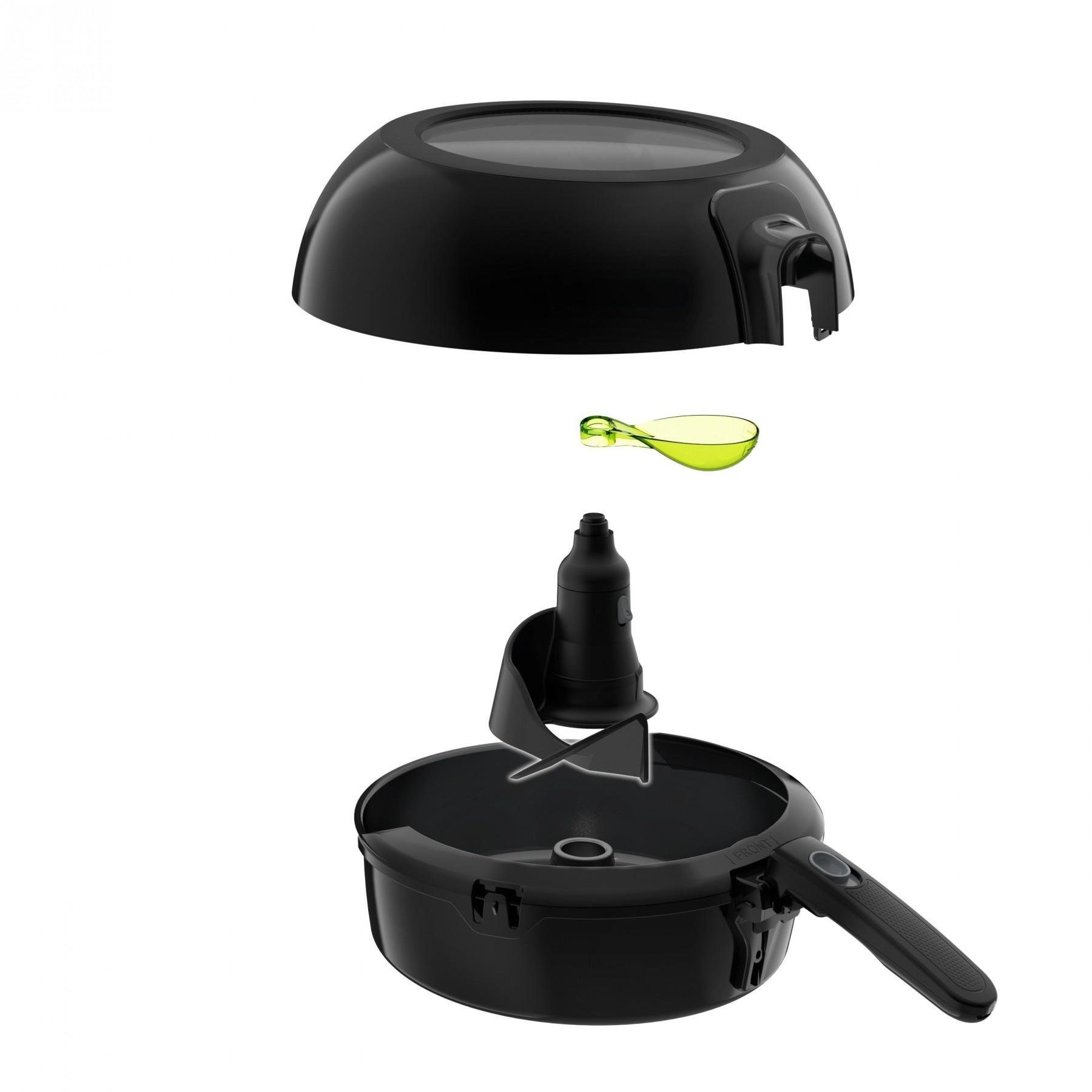 Tefal Heißluftfritteuse FZ 722815 ActiFry Extra, 1550 W, Kapazität: 1,2 kg, High Speed AirFlow, rotierender Rührarm, Wärmeisoliertes Gehäuse, Timer-Funktion