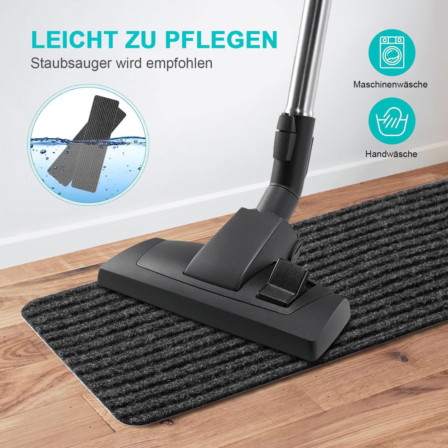 Stufenmatte Stufenmatten, 76cmx20cm(15 stück) Anti-Rutsch Treppen Treppenstufen, Sarfly