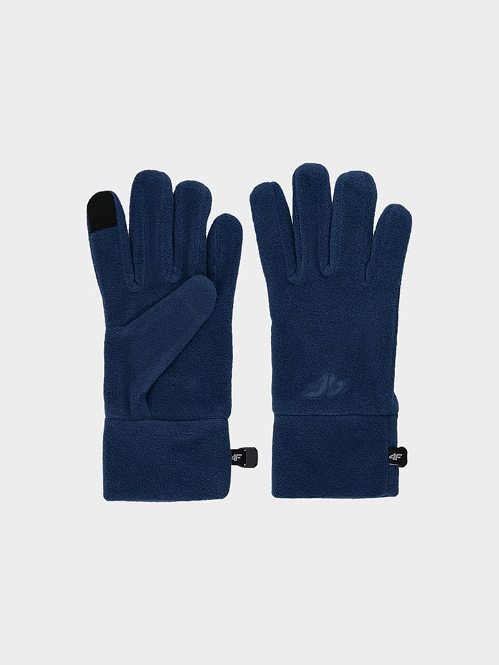 4F Fingerhandschuhe in Dunkelblau günstig kaufen