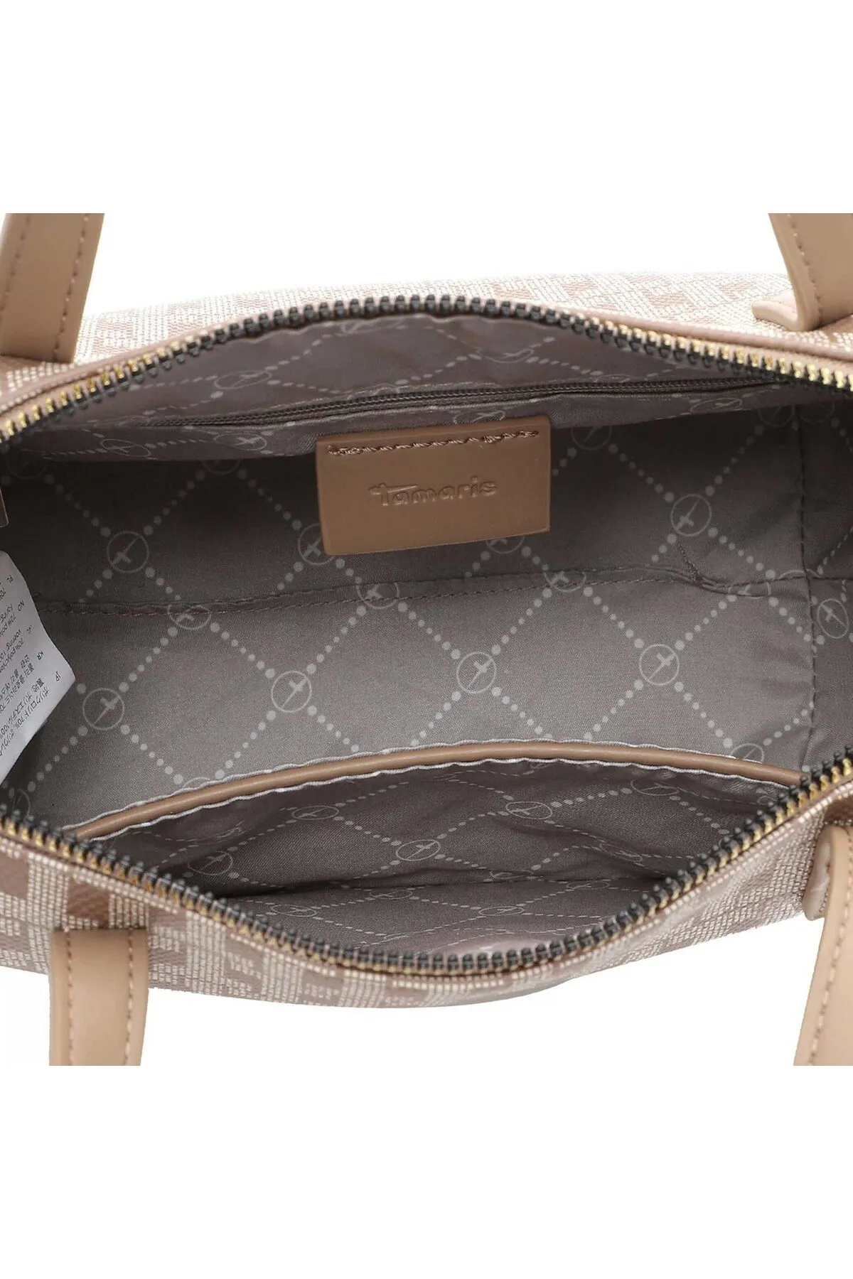 Tamaris  Handtasche - Grau - Unifarben