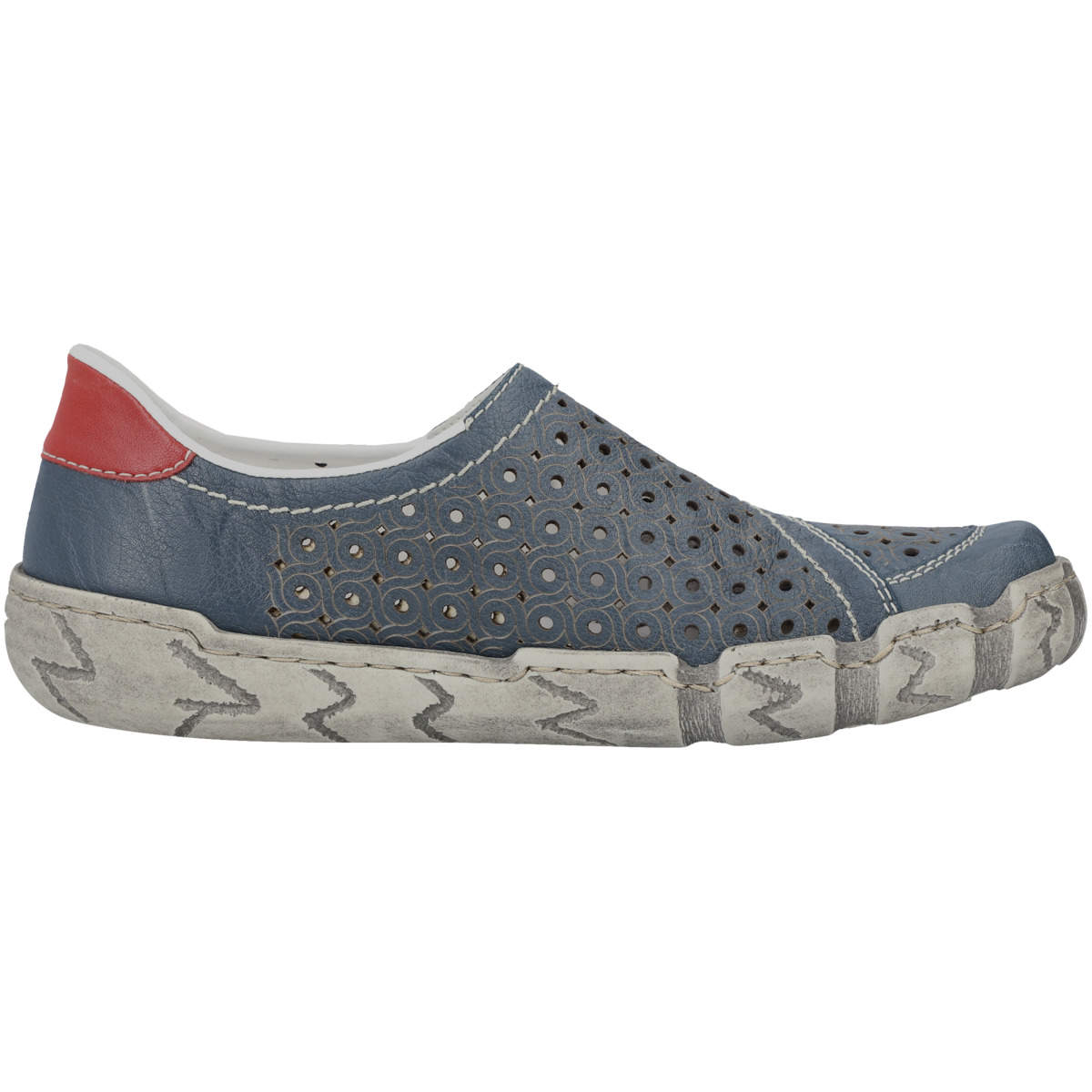 Rieker L0356 Slipper dunkelblau