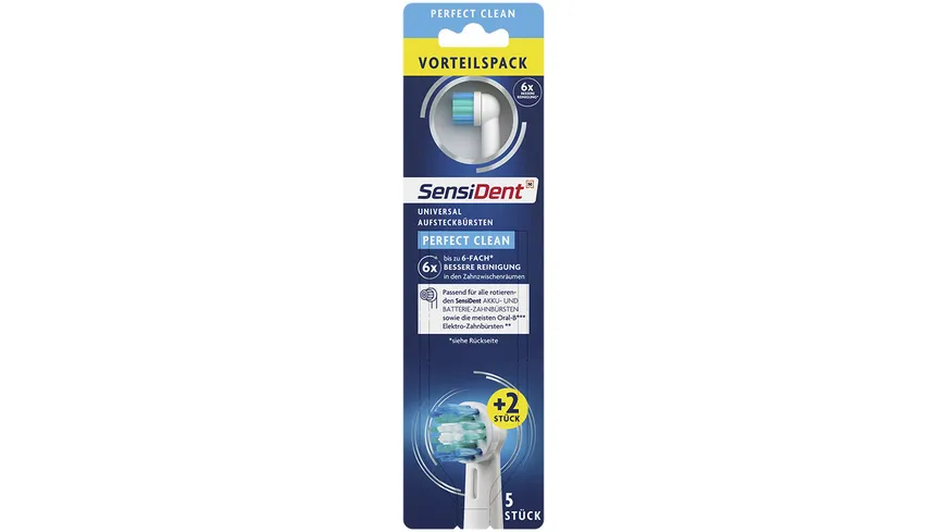 SensiDent Aufsteckbürsten Universal Perfect Clean