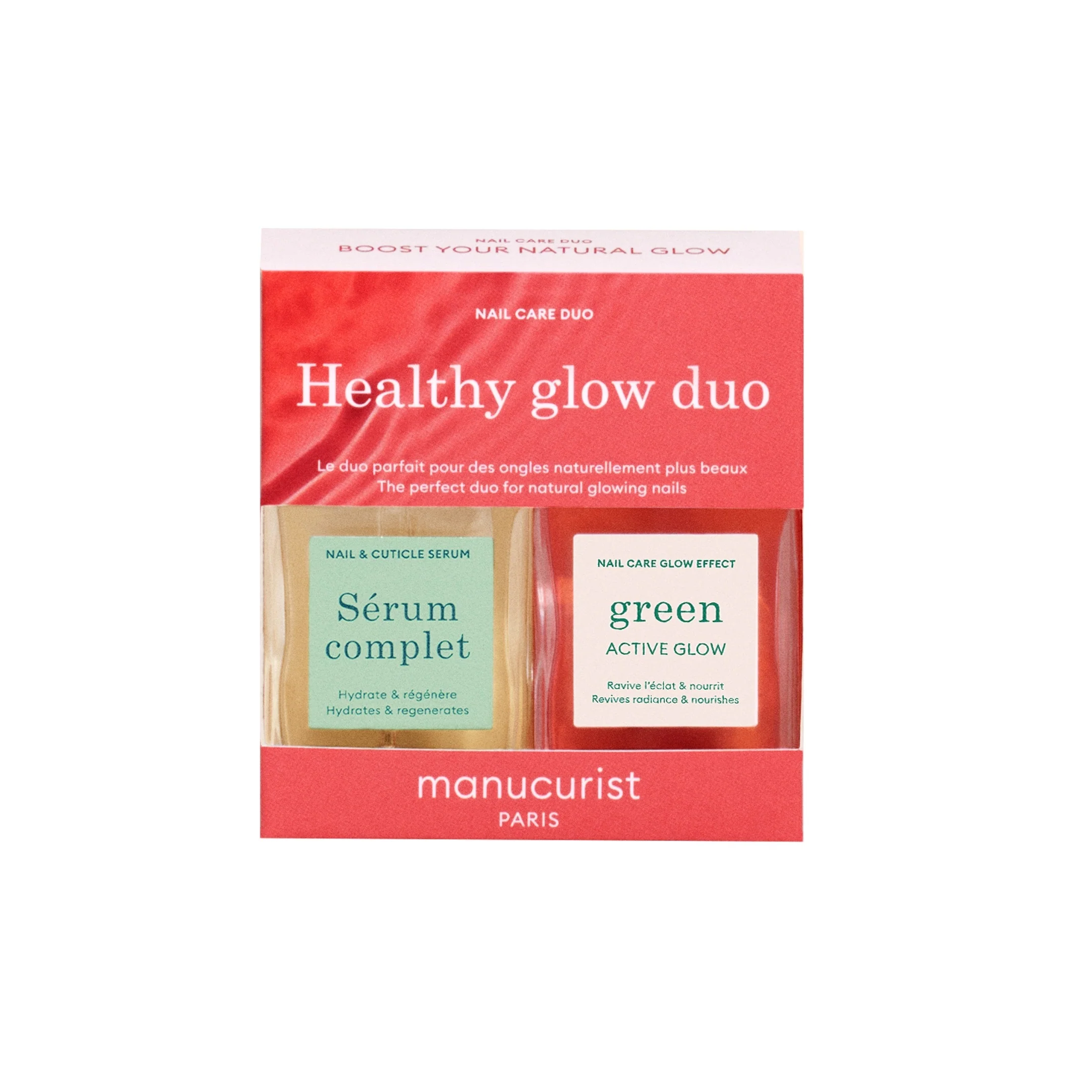 HEALTHY GLOW DUO SETTI - Kynsienhoitosetti, Meikkisarja