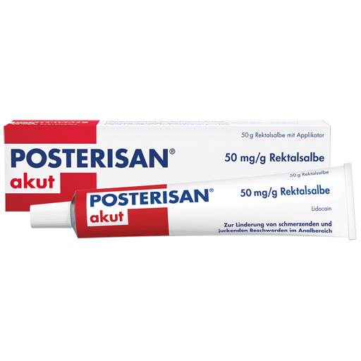 POSTERISAN akut 50 mg/g Rektalsalbe  50 g  Salbe