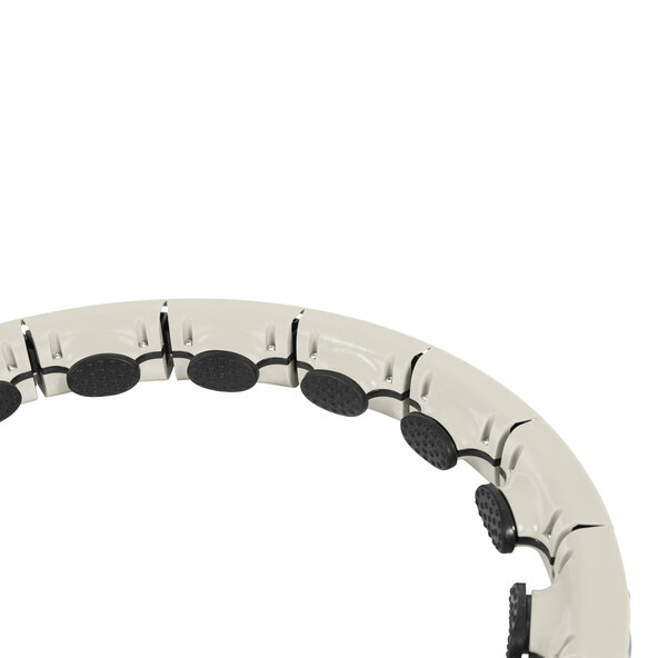 Smarter Fitnessreifen mit Timer, grau-beige