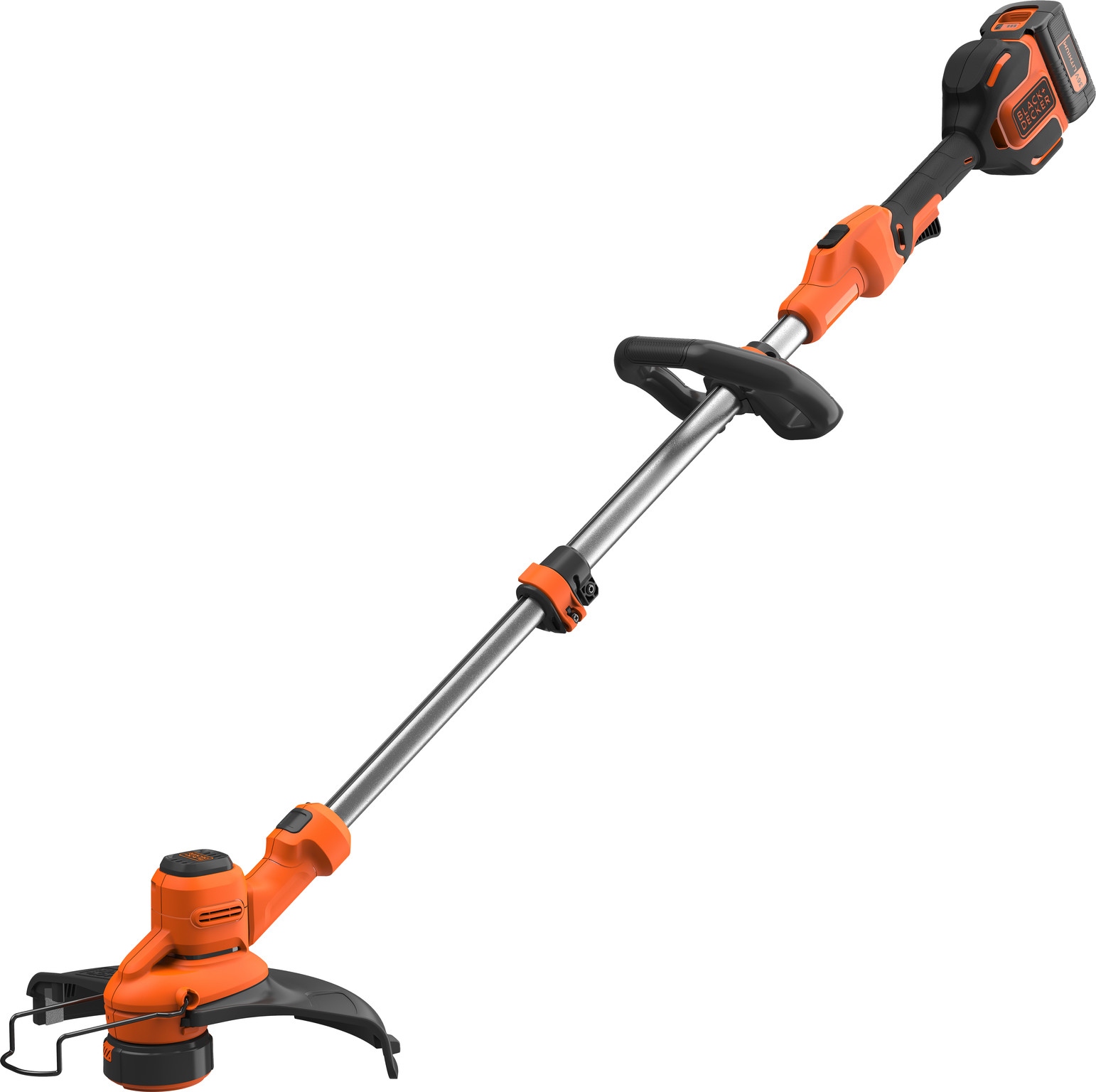 Black & Decker BCSTA536L1-QW Rasentrimmer, 36 Volt, 2,5 Ah Li-Ion, 33 cm