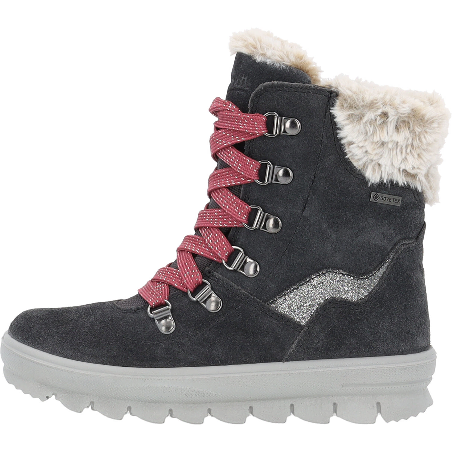 Superfit FLAVIA 00220, Winterstiefel, Damen, GRAU/PINK