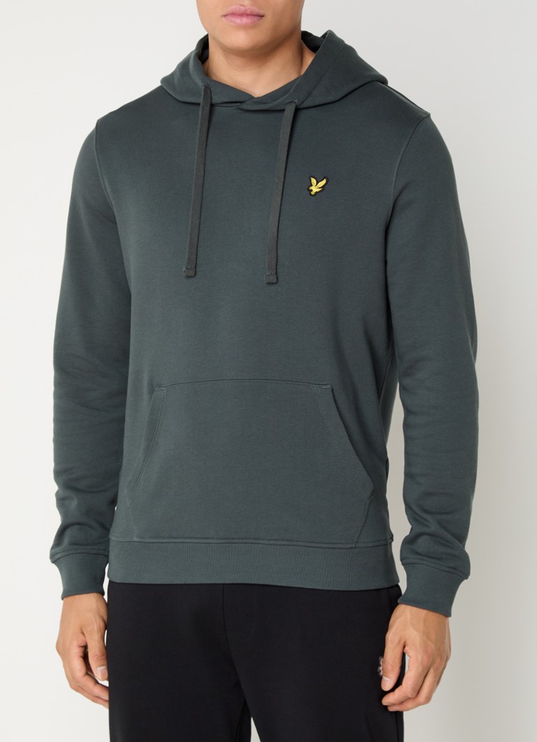 Hanorac Lyle & Scott cu logo brodat.