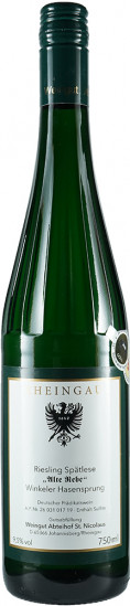 2019 Winkeler Hasensprung Riesling Spätlese edelsüß - Weingut Abteihof St. Nicolaus