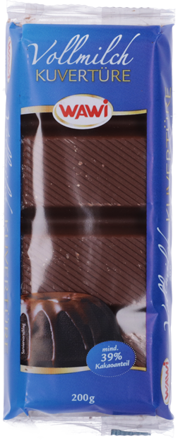 Wawi Kuvertüre Vollmilch
