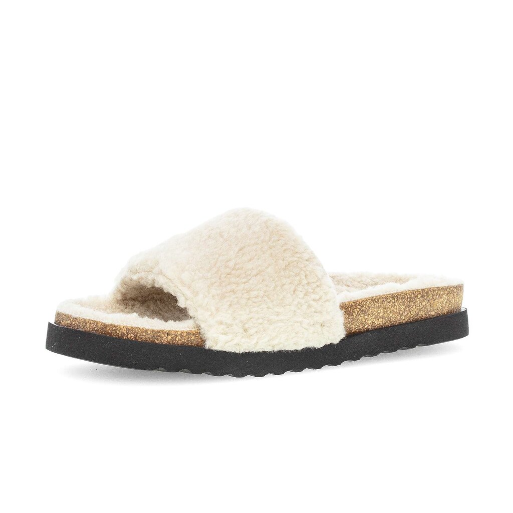 Gabor fashion Plüschhausschuh beige
