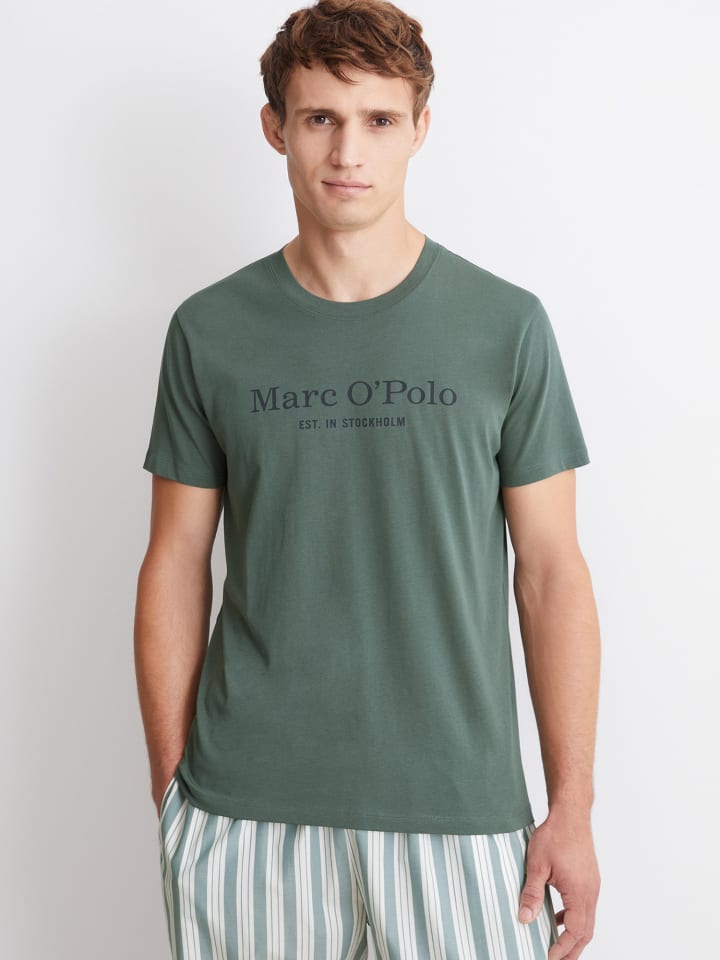Marc O'Polo Sleepshirt Mix & Match Cotton in forest dust günstig kaufen