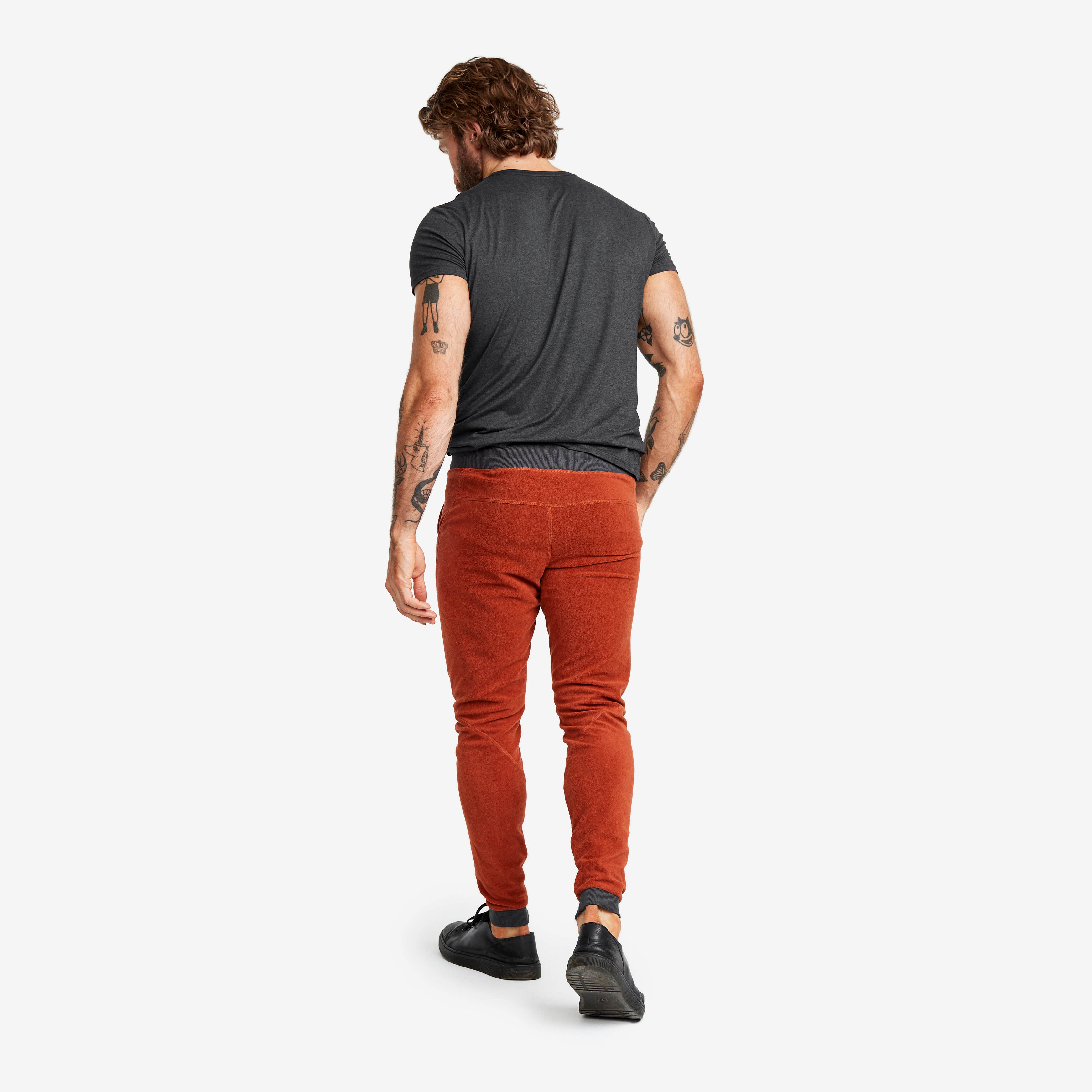 Trekker Fleece Pants Homme Rusty Orange