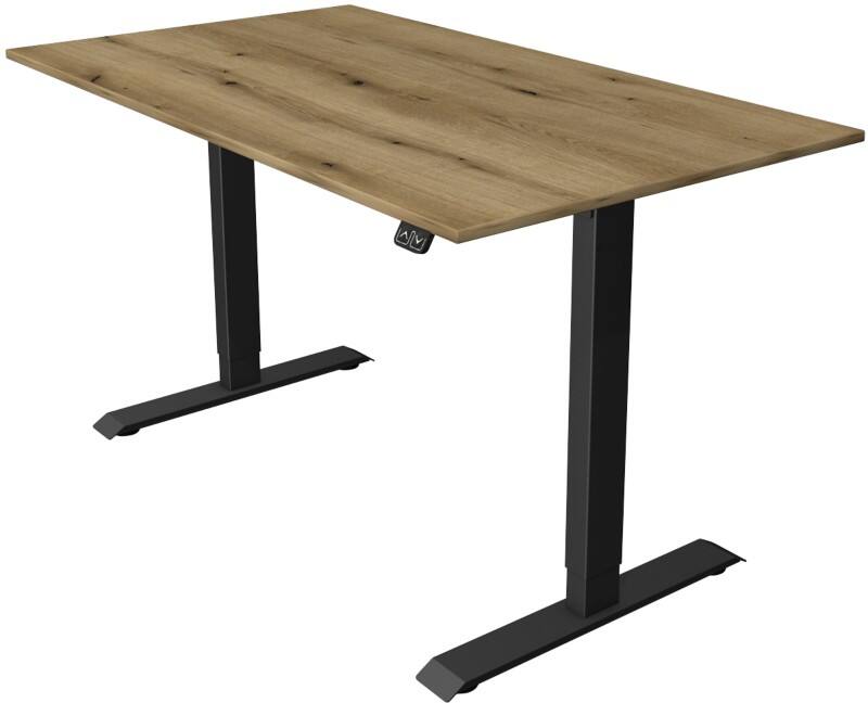 Kerkmann 10181555 Move 1 Elektrisch Höhenverstellbar Sitz-Stehschreibtisch Rechteckig Anthrazit 1.400 x 800 x 1.230 mm