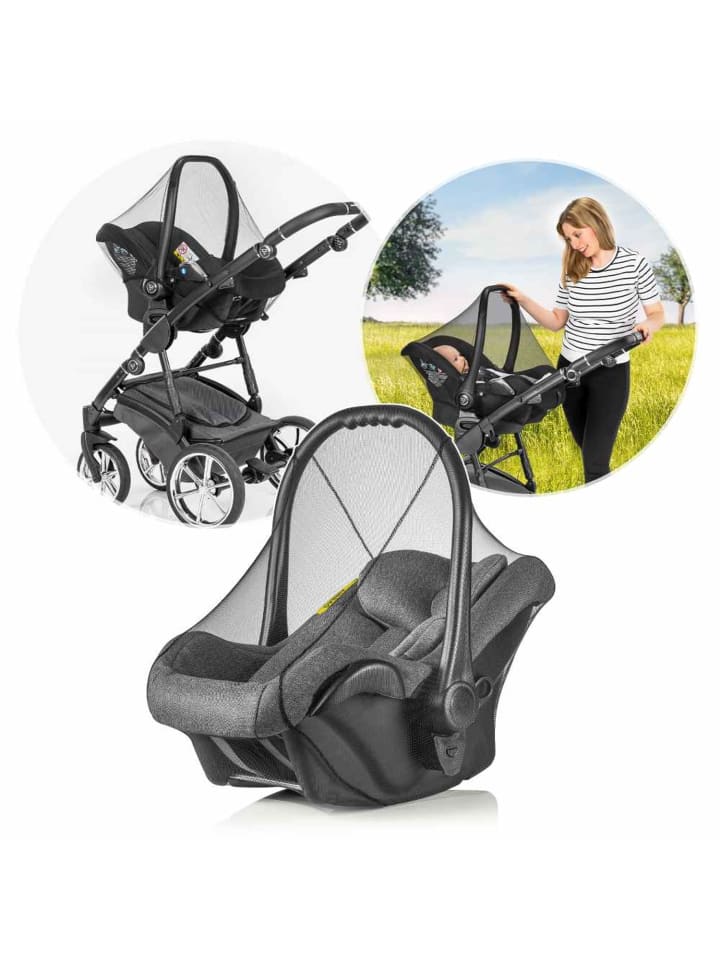 Reer BiteSafe Insektenschutz für Babyschale in Schwarz ab 0 Monate günstig kaufen onesize