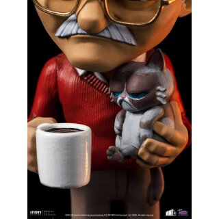 Stan Lee Mini Co. PVC Figur Stan Lee with Grumpy Cat 14 cm