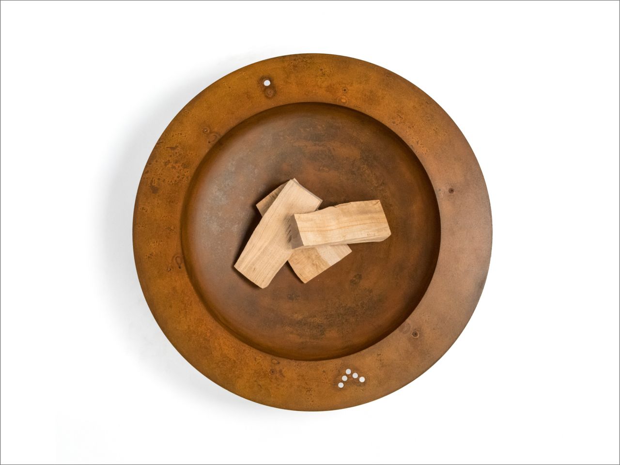 Keilbach Designprodukte Keilbach Feuerstelle, ¿ 80 x 22 cm, Stahl