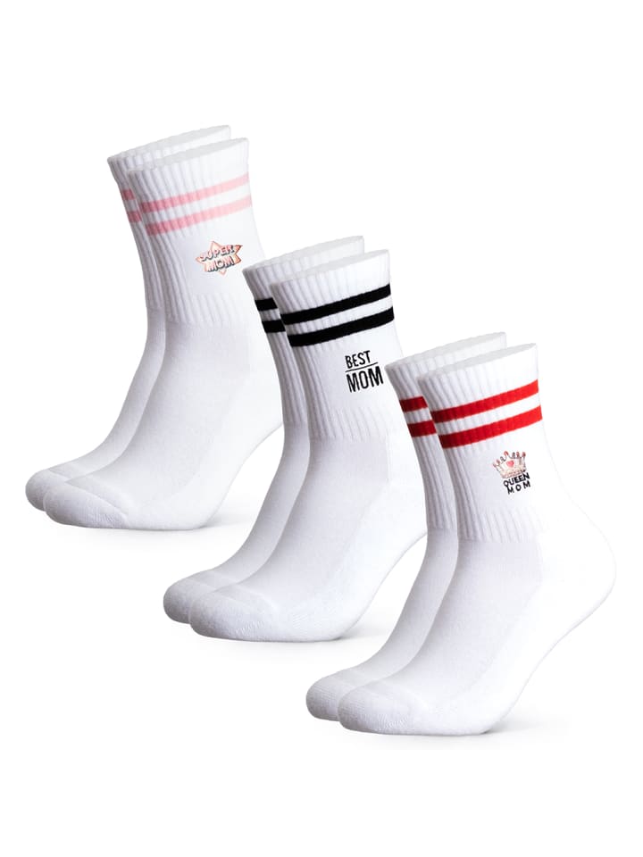Occulto 3er Pack Mama GeschenkTennissocken Mom in Mix günstig kaufen