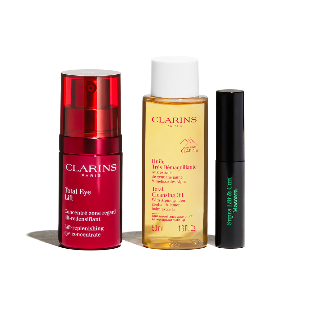 Clarins Coffret Total Eye Lift  Coffret Noël Soins Yeux anti-âge, anti-rides