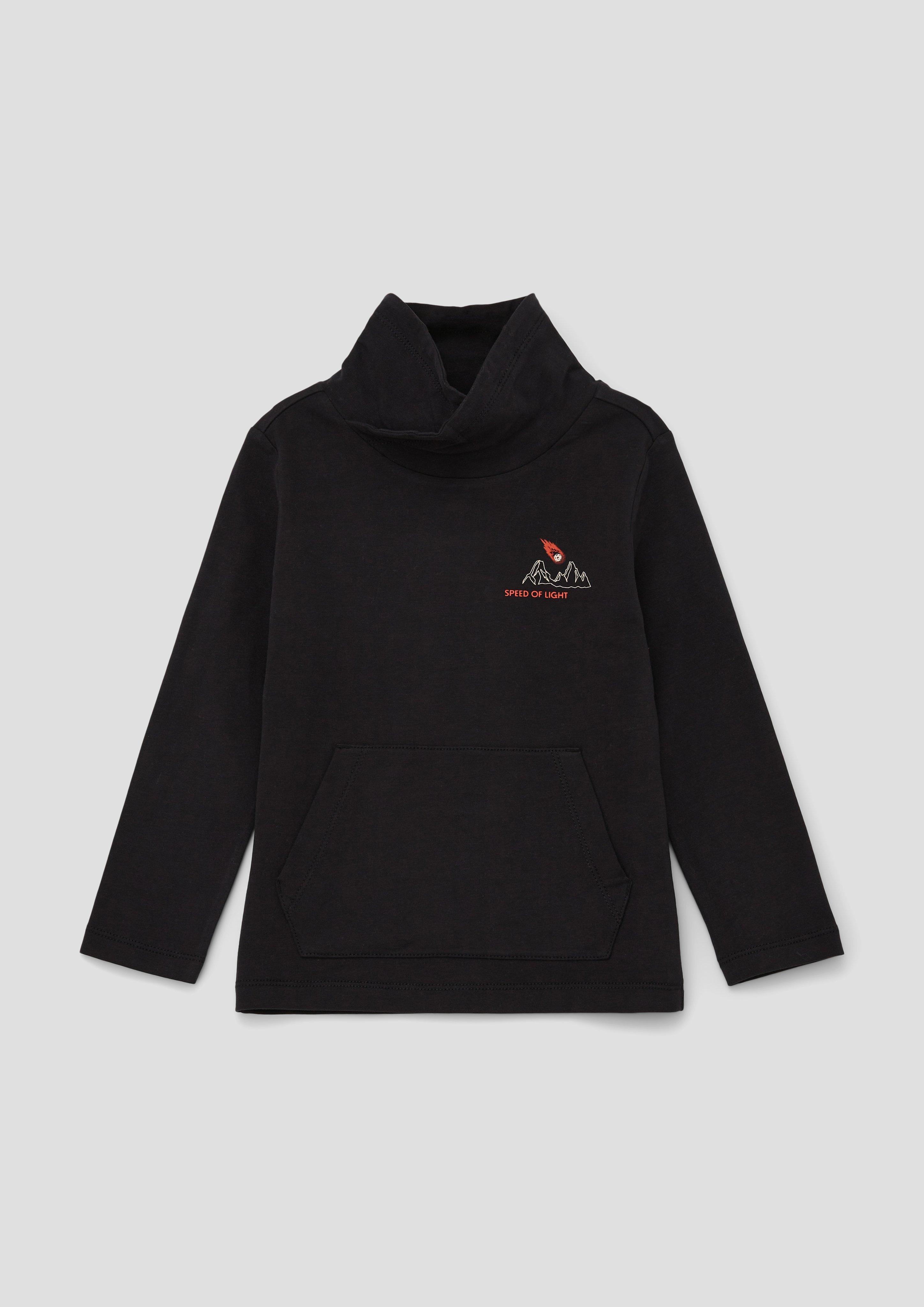 Longsleeve mit Schalkragen  2137502-9999