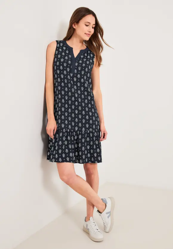 CECIL Kleid mit Minimalprint