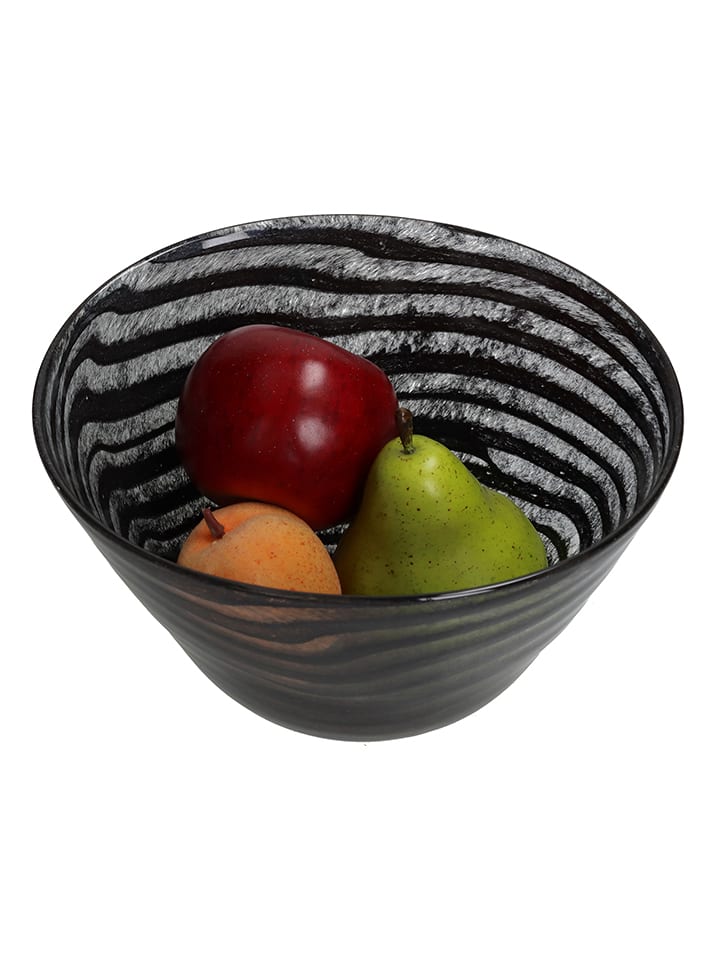 Kersten Dekoschale in Schwarz - (H)13,5 x Ø 20 cm günstig kaufen onesize