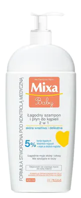 „Mixa Baby“ švelnus šampūnas ir skystis 2 viename