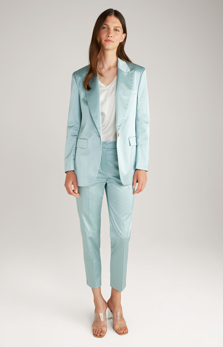 Satin-Blazer in Mint