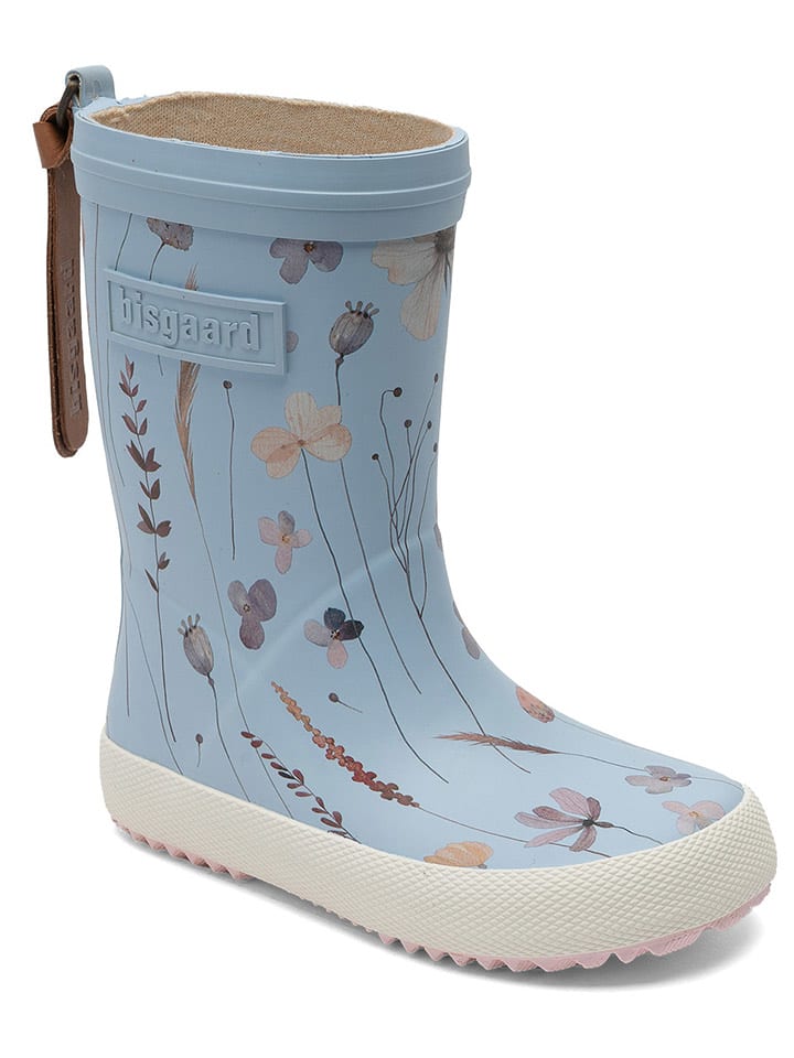bisgaard Gummistiefel in Hellblau/ Weiß günstig kaufen