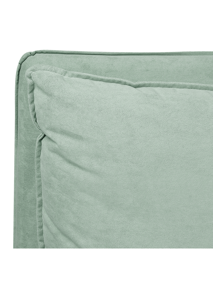 Beliani Doppelbett BAJONNA in Grün - (W) 204 x (H) 102 x (L) 235 cm günstig kaufen onesize