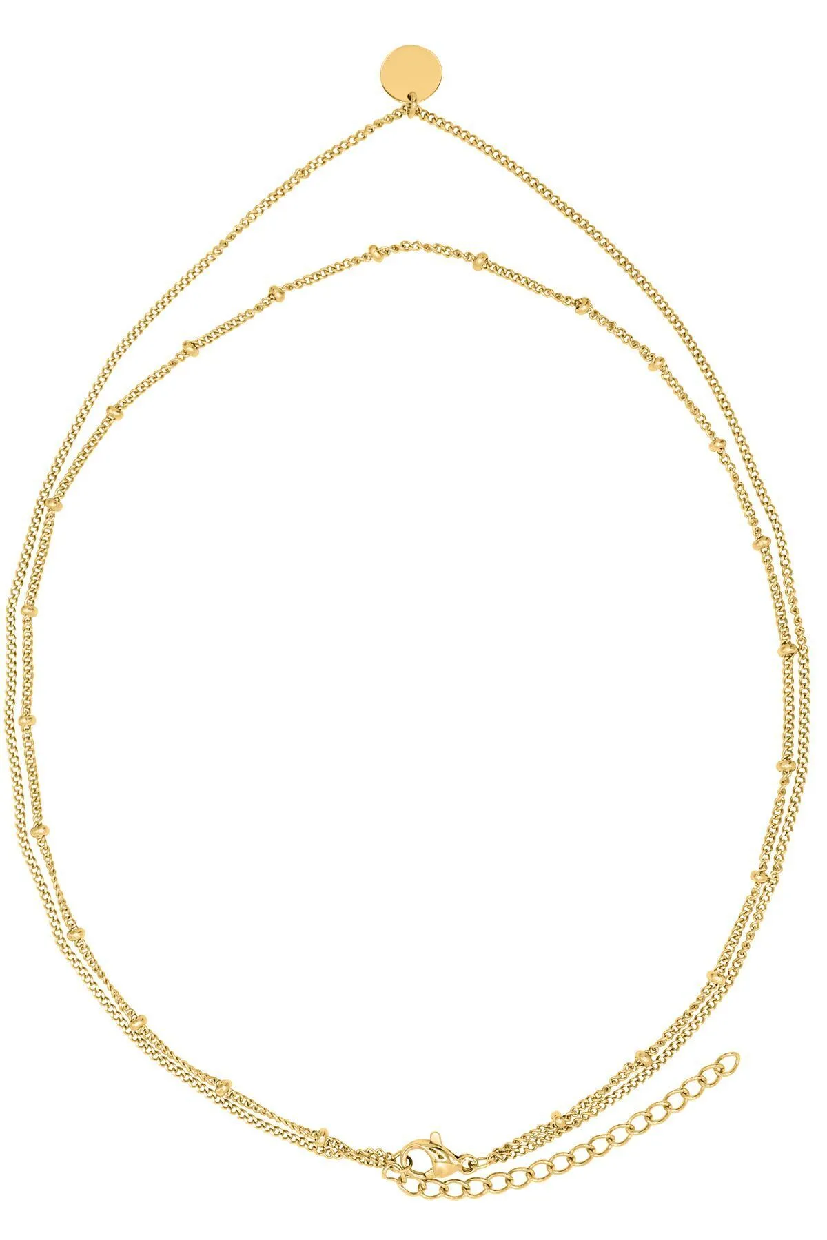 Heideman  Layering Kette für Frauen Amory goldfarben festlich