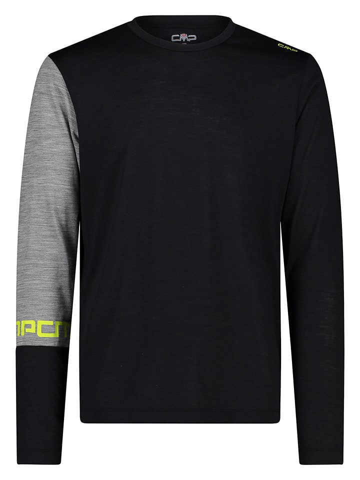 CMP Funktionslongsleeve in Schwarz/ Grau günstig kaufen