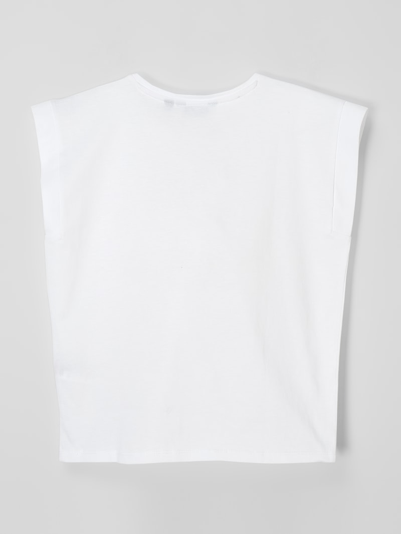 Shirt aus Baumwolle Modell 'Nomi' in offwhite