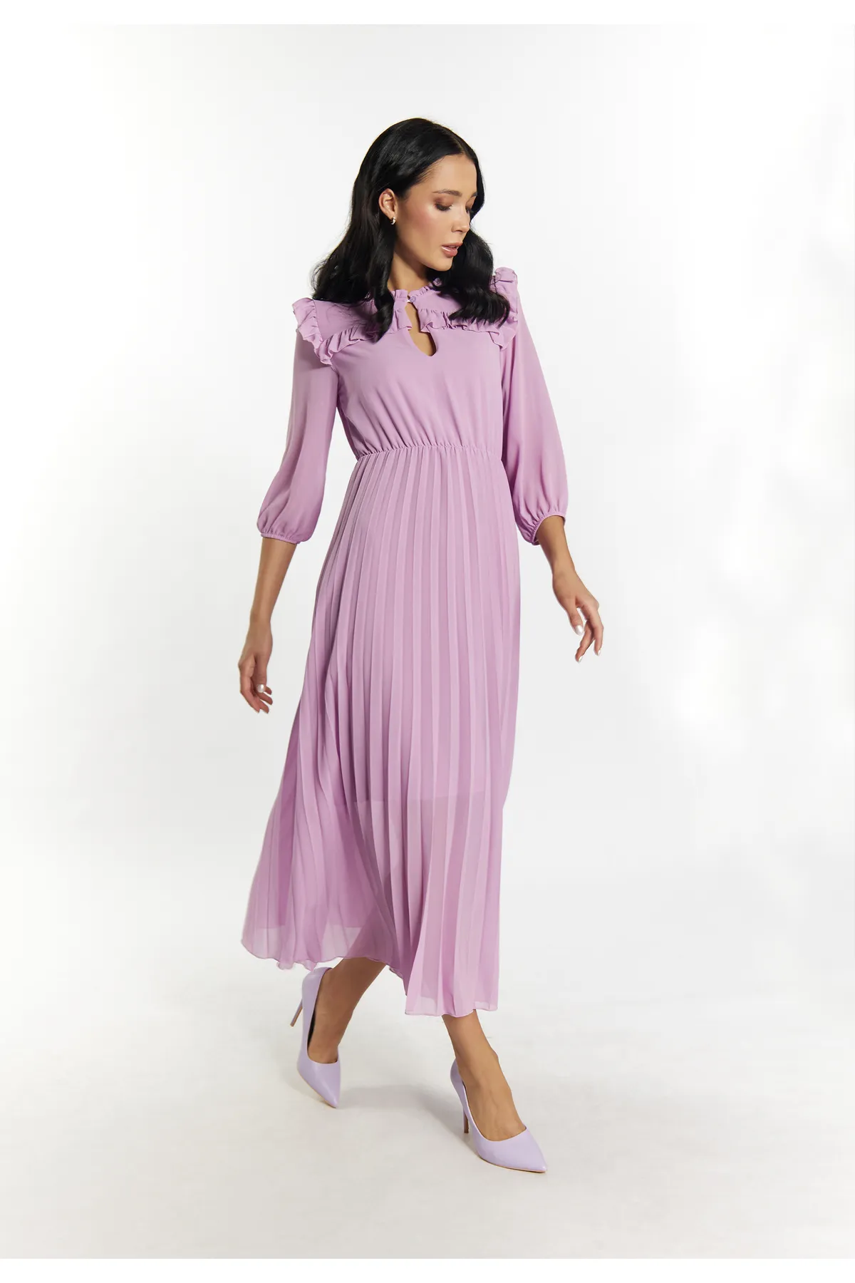 Faina  Kleid - Lila - Basic