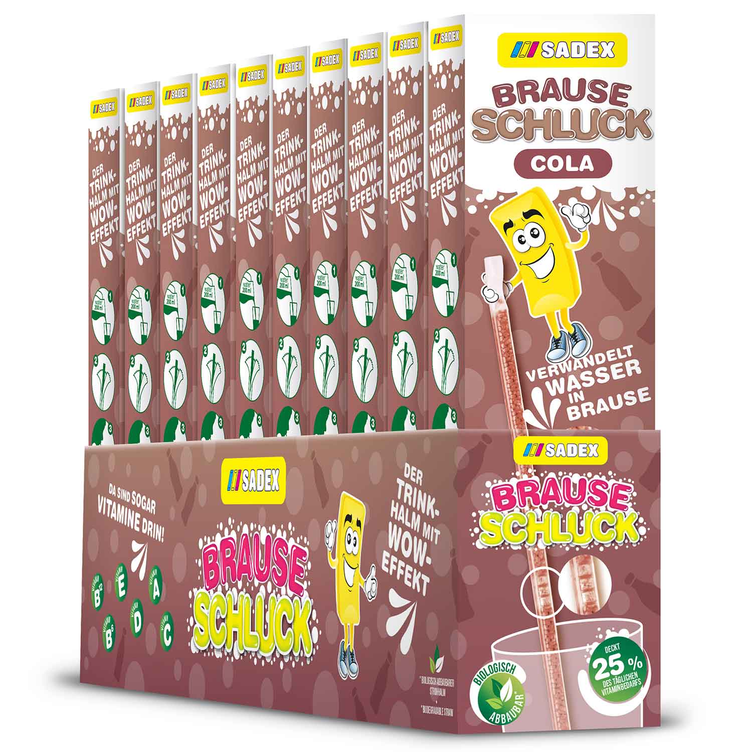 Sadex Brause Schluck Cola 7er