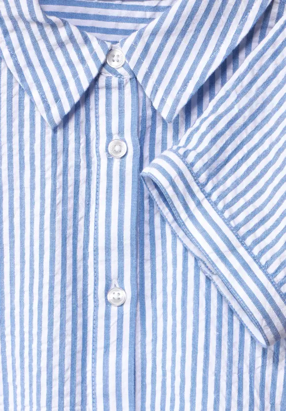 CECIL Seersucker Streifen Kleid