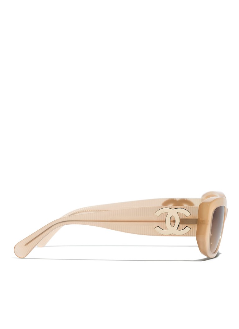 CHANEL OVĀLAS SAULESBRILLES