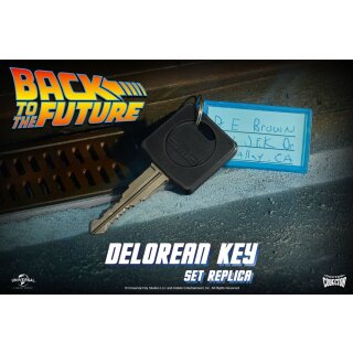 Zurück in die Zukunft Replik 1/1 DeLorean Autoschlüssel